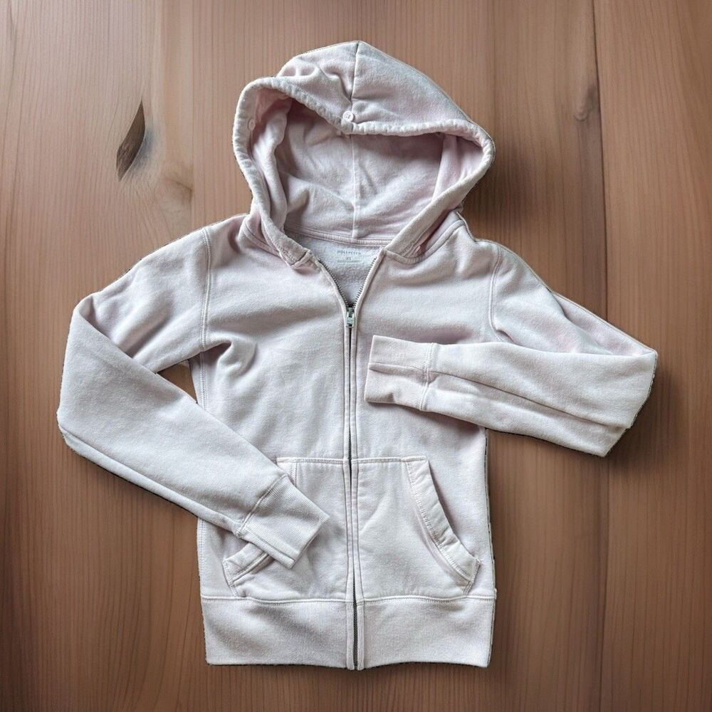 🔥Hollister pink zip hoodie XS Simple Y2K Bella Swan Active Wear